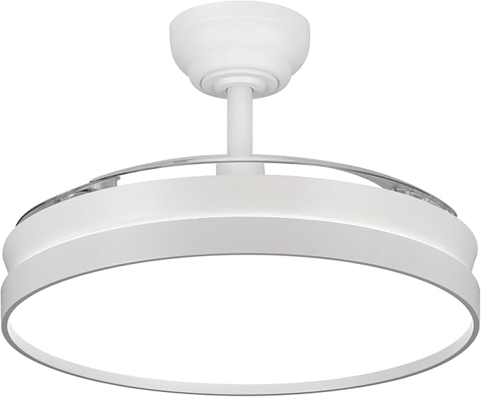 Ventilador de Techo LED Silencioso con Luz Regulable I Bajo consumo 72W Ø49-106cm
